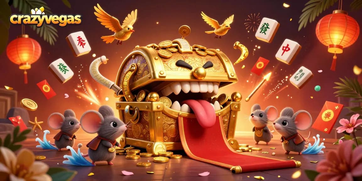 Spin to win with crazyvegas at a golden treasure-filled casino adventure!