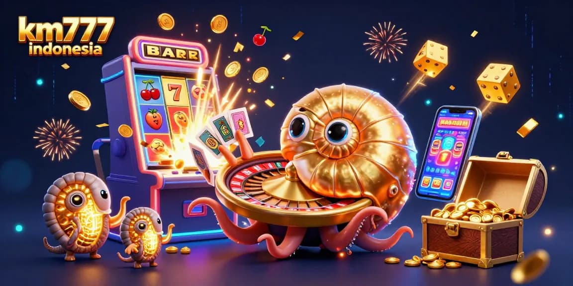 Experience exciting jackpots with km777 indonesia's vibrant casino games and thrilling illustrations.