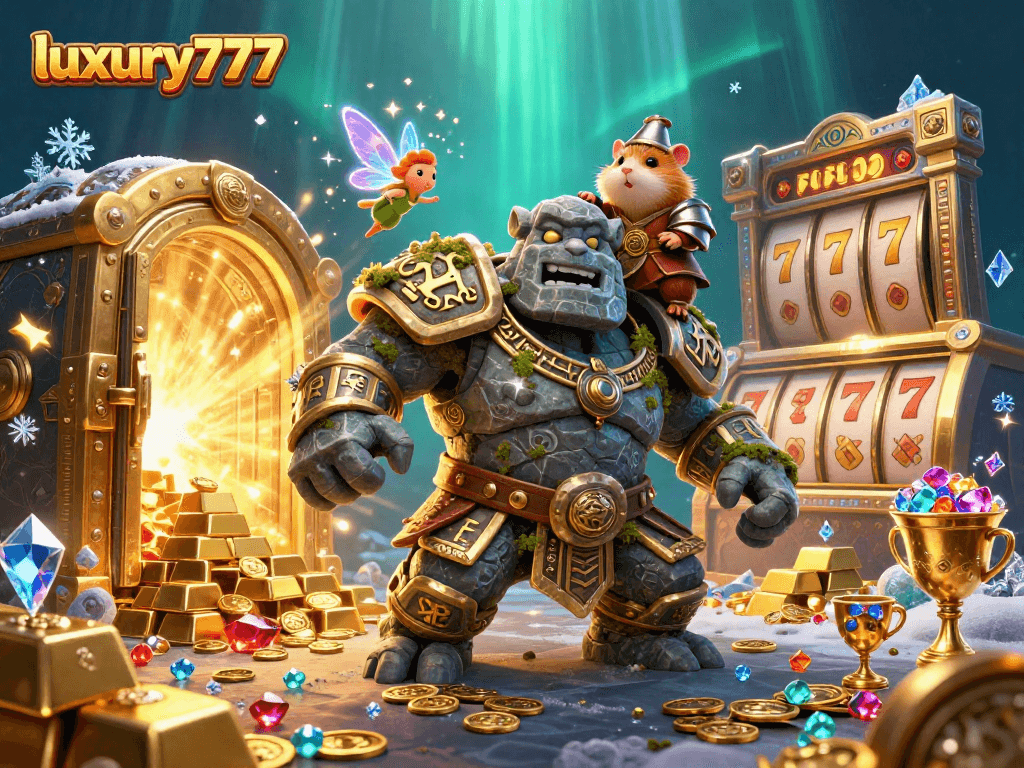 Menangkan big jackpot dengan luxury777 di dunia kasino yang magis dan kaya harta!