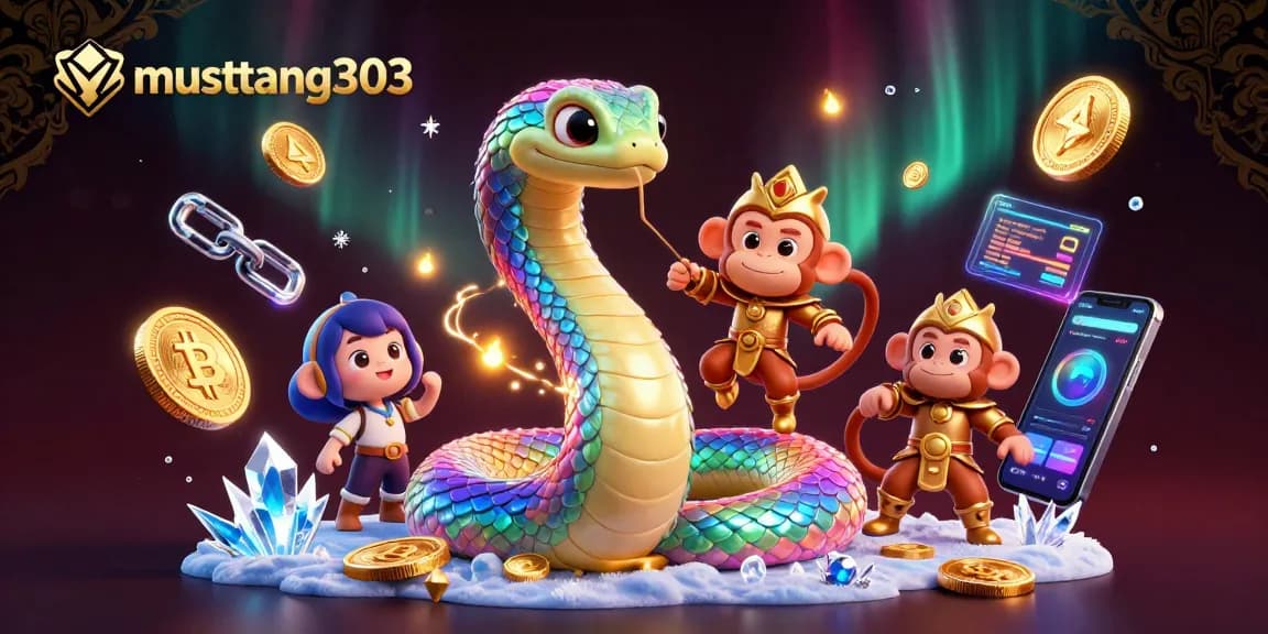 Experience mustang303 gameplay with vibrant 3D elements in a captivating casino scene.