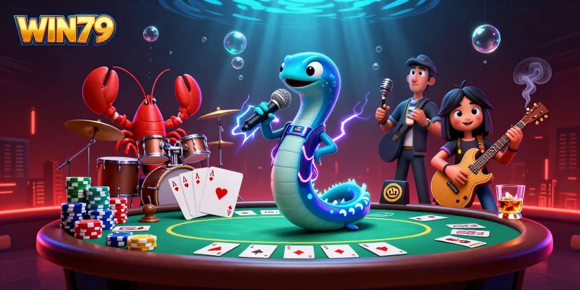 Win79 immerses players in a vibrant underwater casino with exciting games and characters.