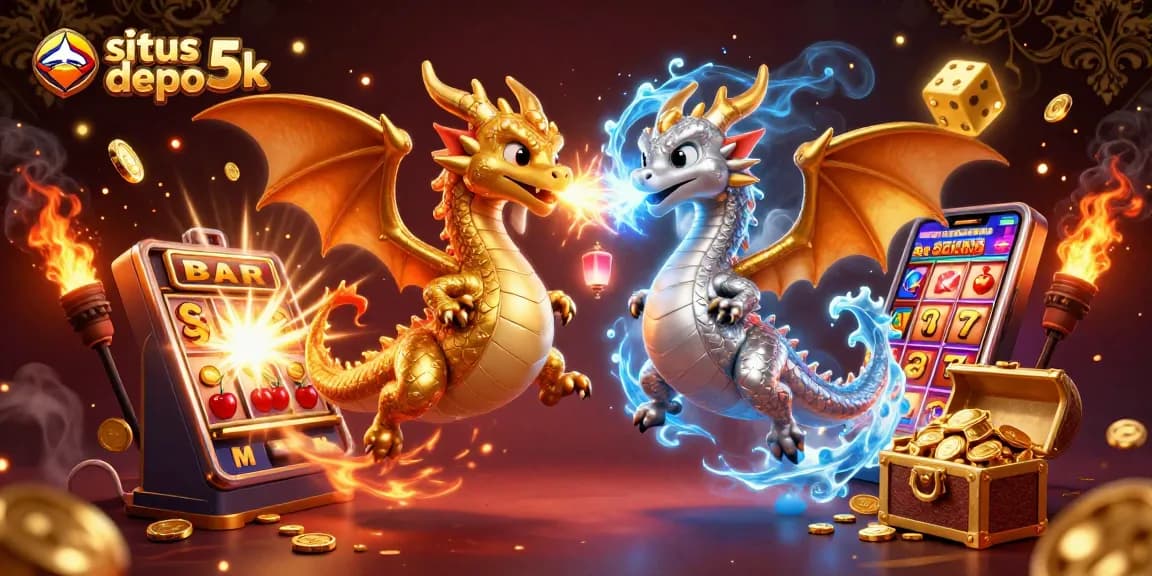 Engage in thrilling gameplay at situs depo 5k with lively dragons and dynamic slot elements.