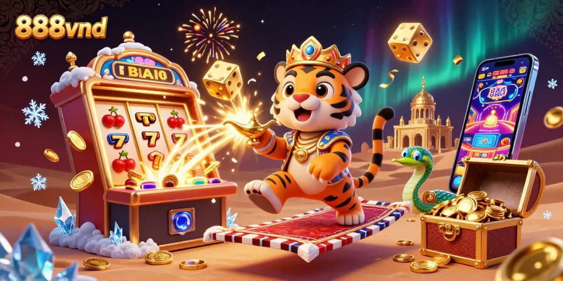 Spin to win with 888vnd at a dazzling online casino featuring jackpot explosions