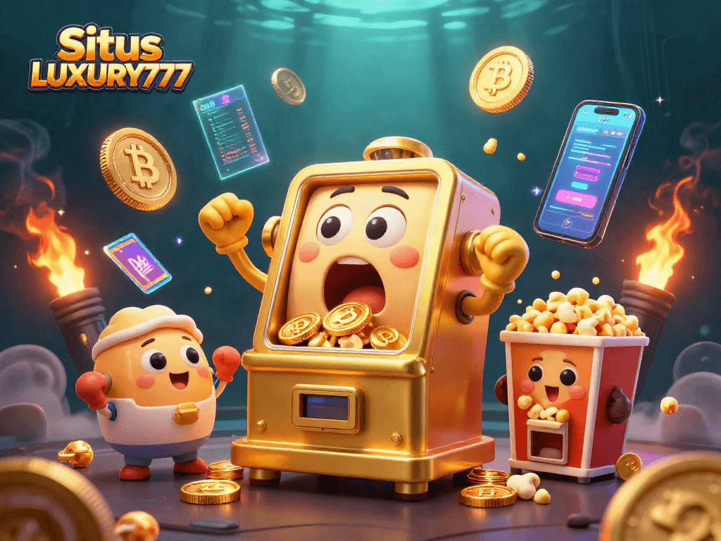 Mainkan Situs LUXURY777 dengan mesin slot emas yang mengejutkan kemenangan jackpot!