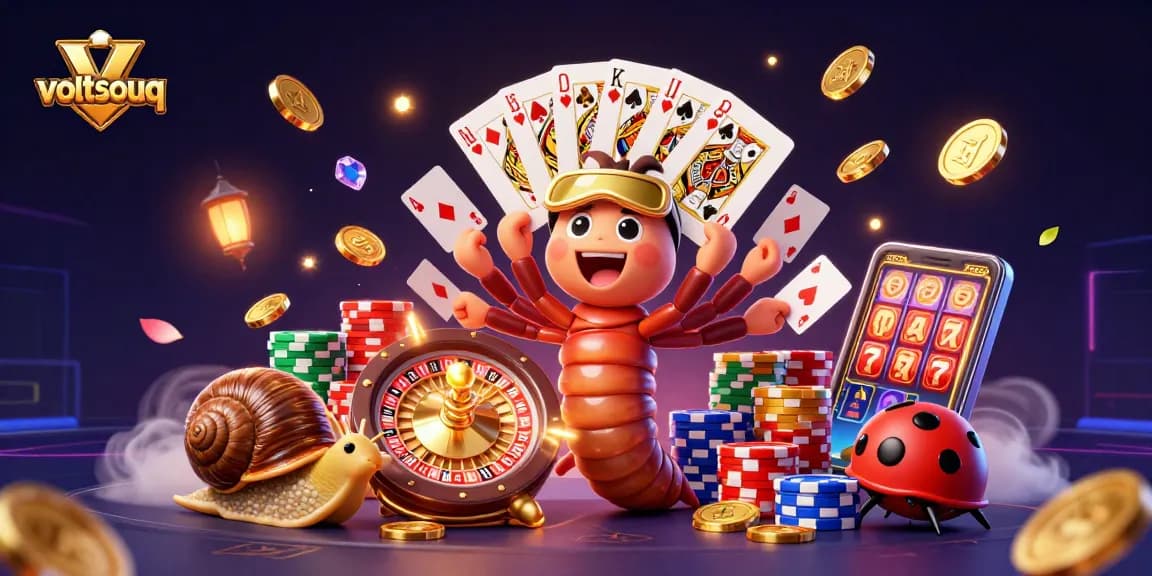 Engage with voltsouq by playing thrilling casino games amidst dynamic characters and vibrant visuals.