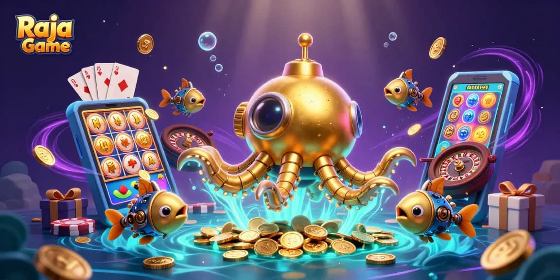 Join the action on Raja Game with vibrant slot gameplay, golden rewards, and thrilling casino atmosphere.