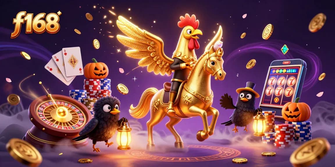Experience the excitement of f168 casino gaming with vibrant characters and dynamic gameplay elements.