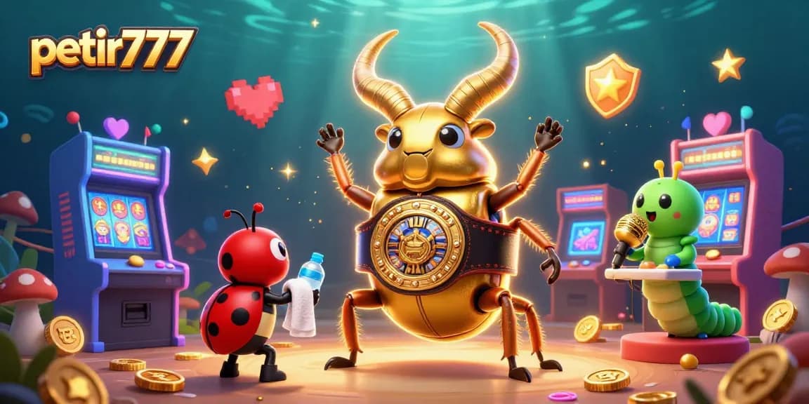 Engage with petir777 for thrilling slot game experiences featuring vibrant characters and casino elements.