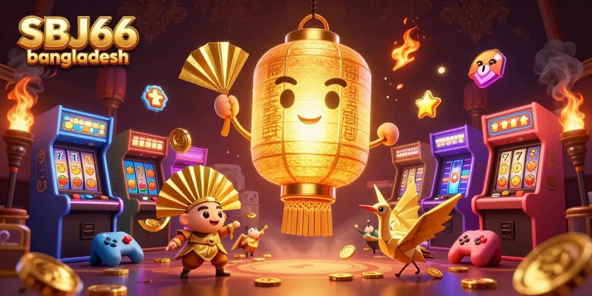 Engage with SBJ66 bangladesh for a thrilling online casino experience featuring arcade-style games and lucky symbols.