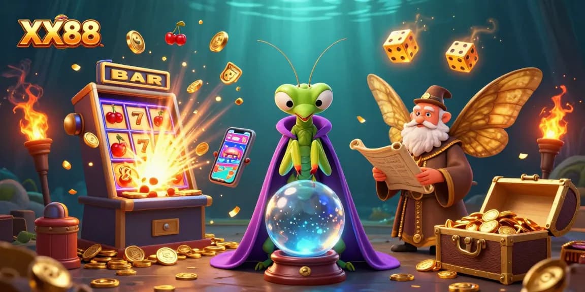 Experience thrilling excitement at XX88 with vibrant 3D slot games and mystical fortune tellers!
