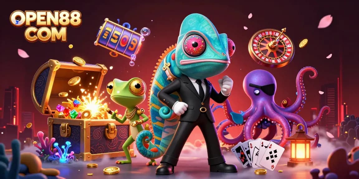 Engage with OPEN88 COM for thrilling casino experiences featuring dynamic characters and slot games.