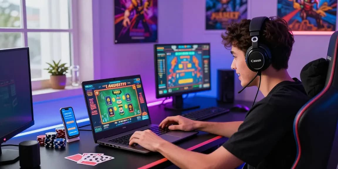 Engaging online gaming experience with lotus365 interface and vibrant digital atmosphere.