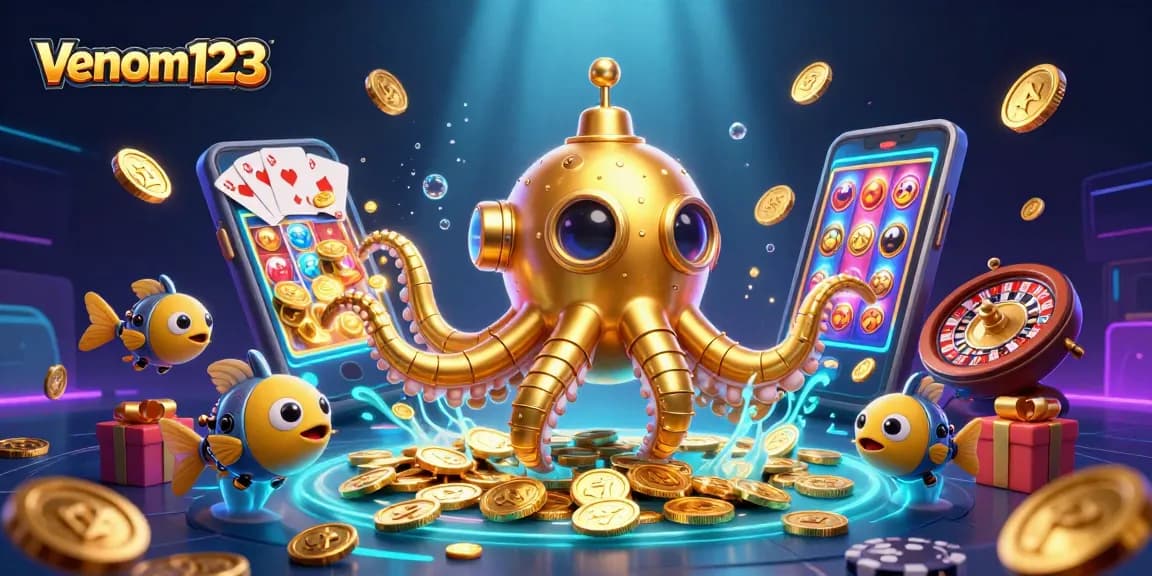 Menggandakan peluang menang di venom123 dengan slot game penuh warna dan jackpot menarik