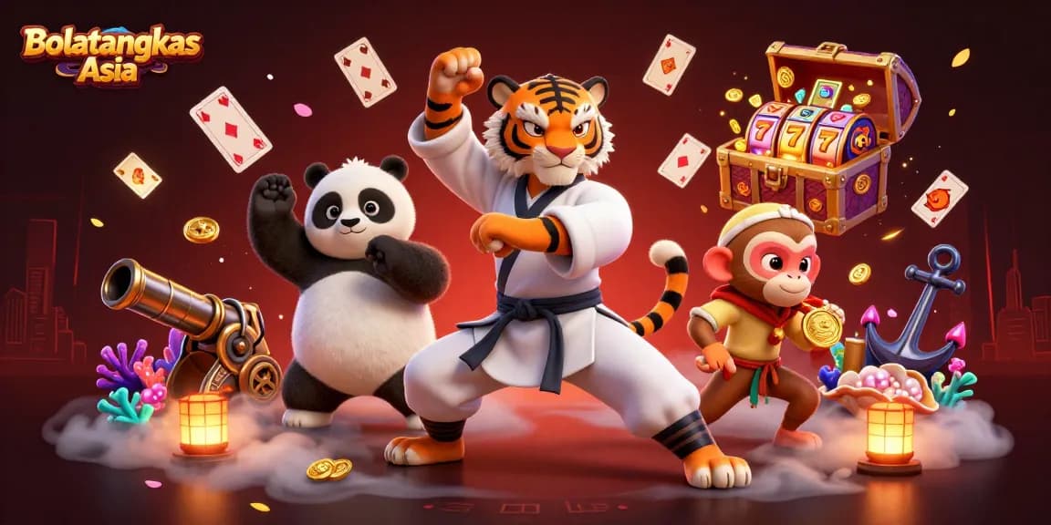 Experience the thrill of Bolatangkas Asia with playful characters and exciting gambling elements.