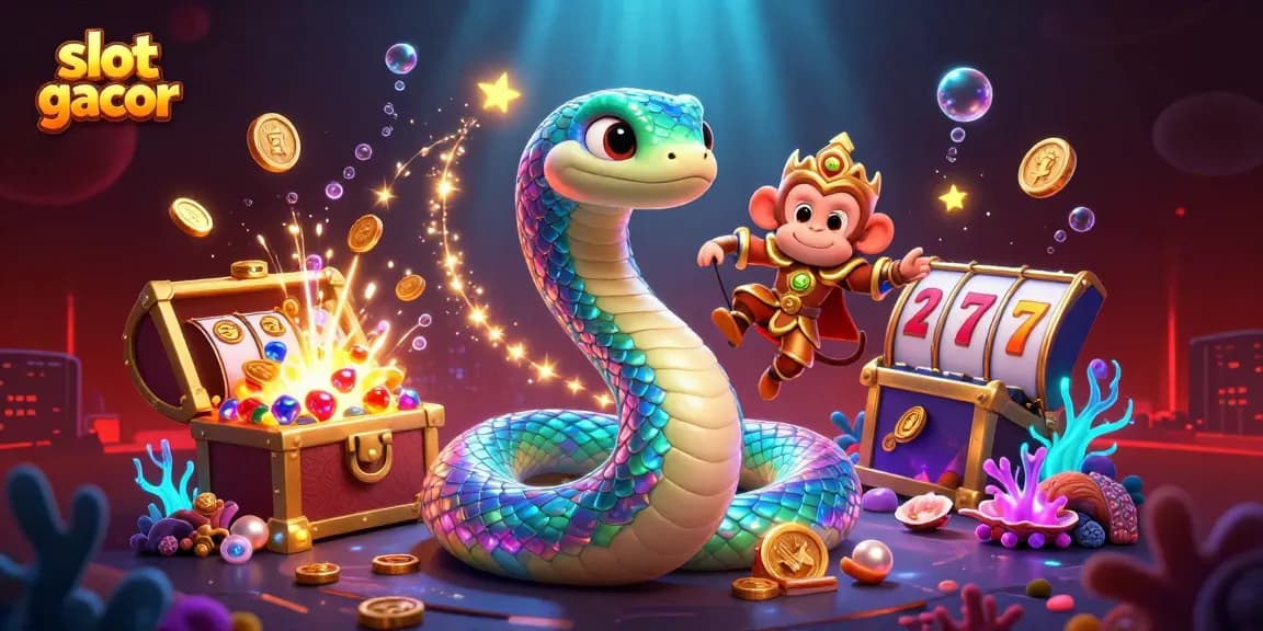 Experience thrilling slot gacor action with vibrant visuals and exciting game elements.