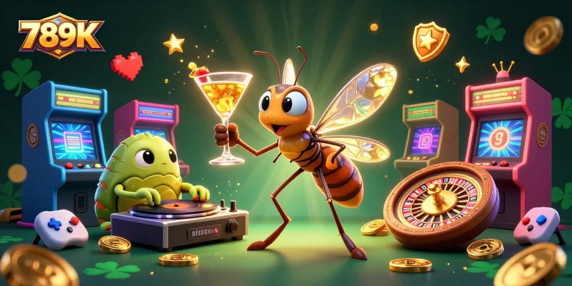 Experience the thrill of 789K casino gameplay with vibrant characters and dynamic gaming elements.