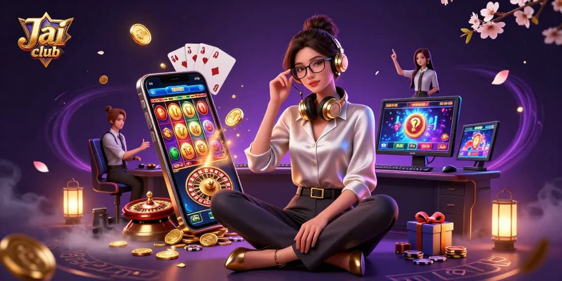 Experience the thrill at Jai club with dynamic casino games and a high-tech gaming setup.