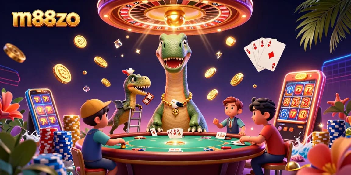 Join the fun at m88zo's vibrant online casino with exciting games and dynamic experiences!
