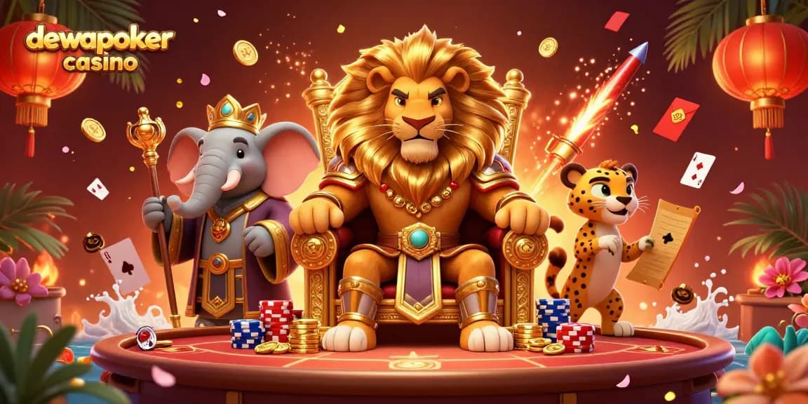 Win big at dewapoker casino with exciting poker action featuring rich graphics and vibrant scenes.