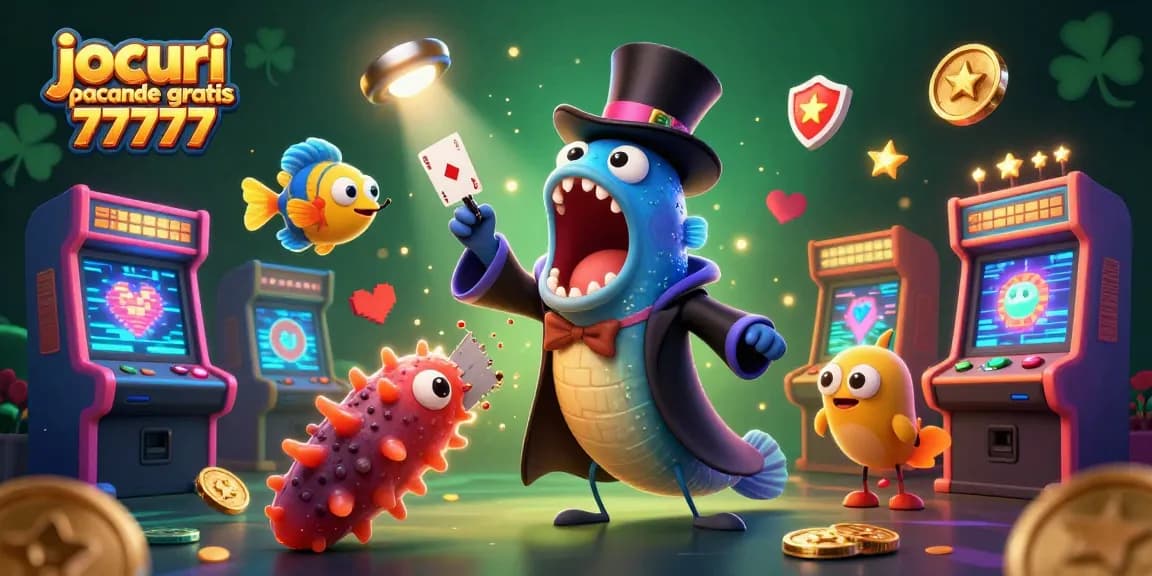 Joacă jocuri pacanele gratis 77777 cu păcănele captivante în această ilustrație 3D plină de detalii.