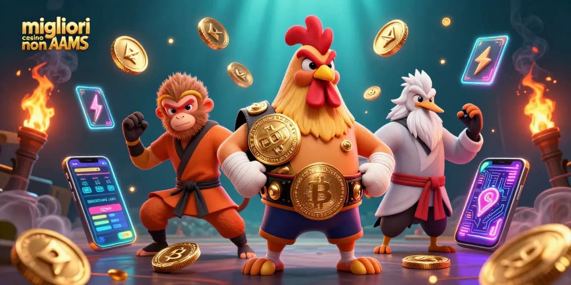 Scopri l'emozionante gameplay nei migliori casino non AAMS con personaggi vivaci e elementi di gioco dinamici.