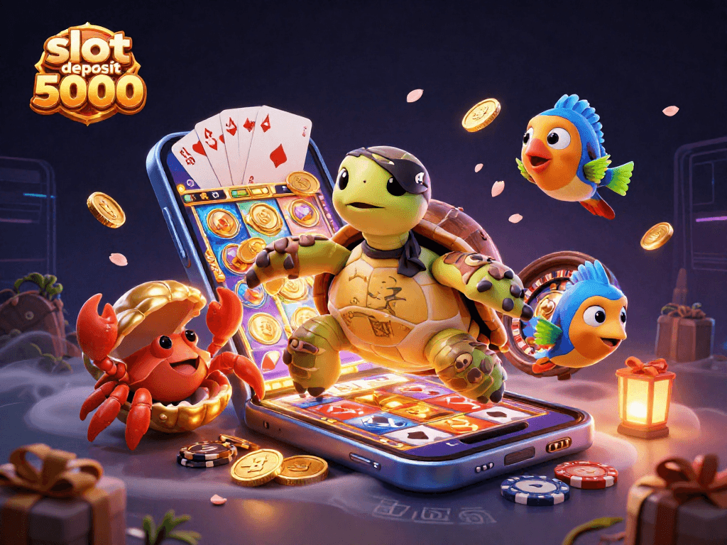 Penuhi peluang menang besar dengan slot deposit 5000 dan karakter menarik di dunia slot.