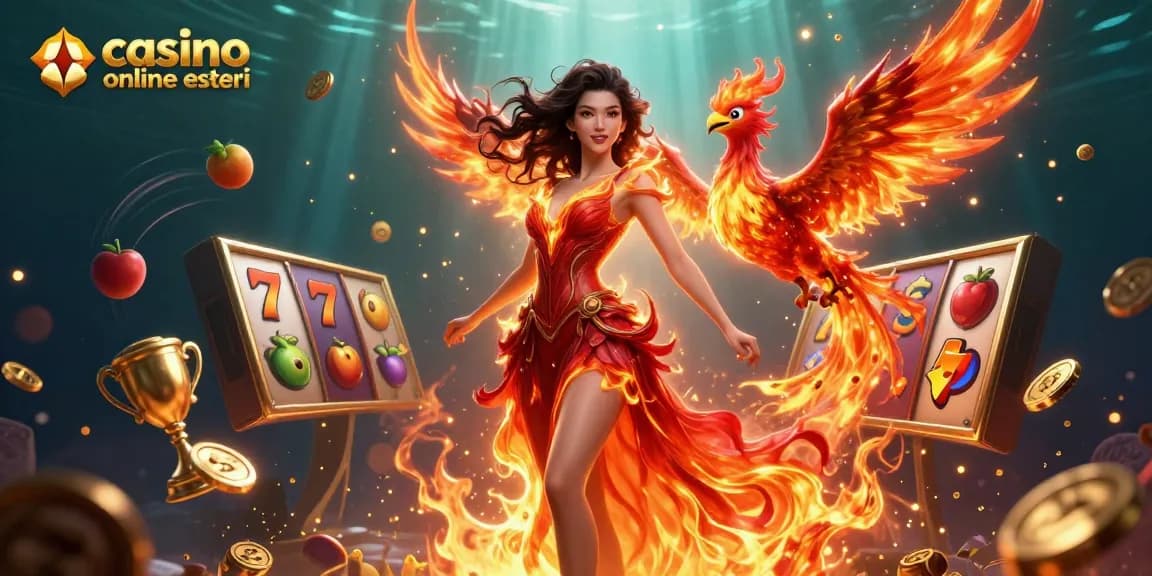 Vivi un'esperienza di gioco emozionante con i casinò online esteri che presentano elementi di slot vivaci e dinamiche monete d'oro.