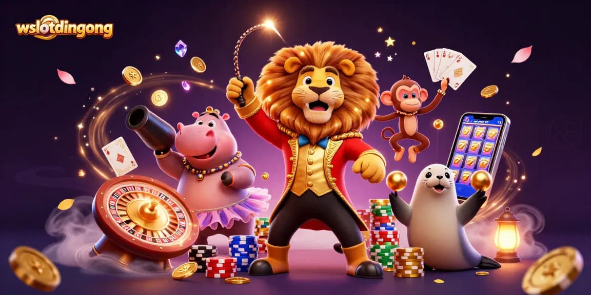 Bermain wslotdingdong, nikmati suasana kasino dengan karakter lucu dan banyak elemen permainan.