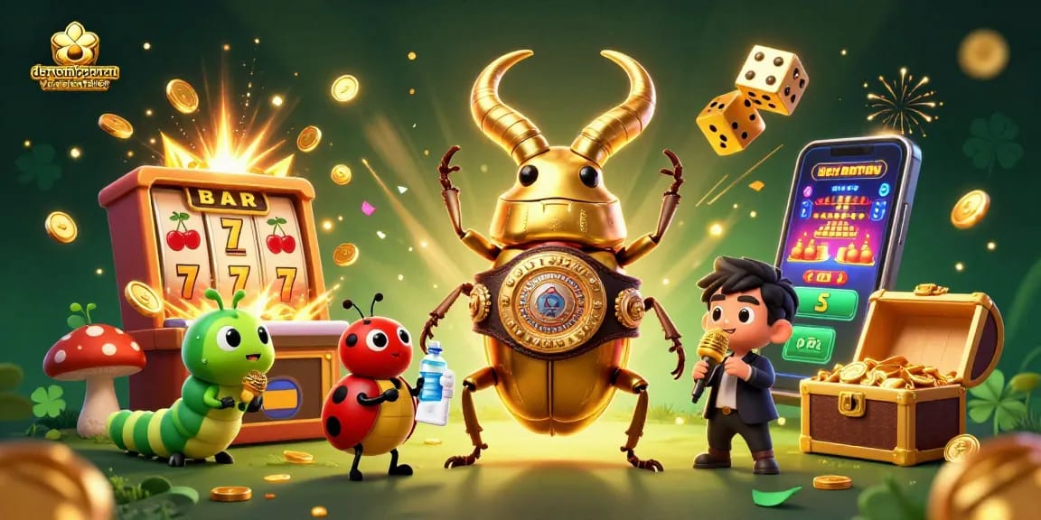 Win big with denemebonusuverensiteler in this vibrant casino illustration scene