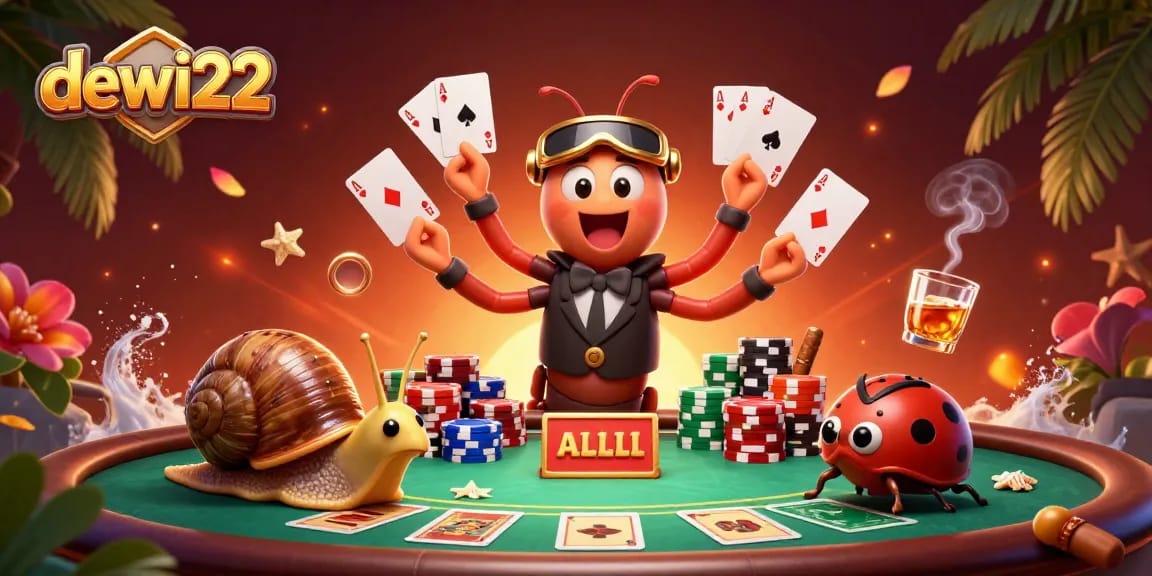 Raih kemenangan di dewi222 dengan keseruan permainan kartu dan tumpukan chip besar.