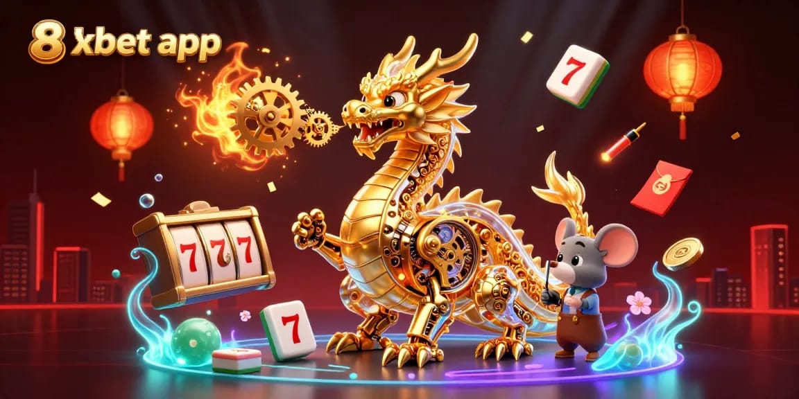 Engage with the exciting 8xbet app through dynamic 3D characters and casino visuals.
