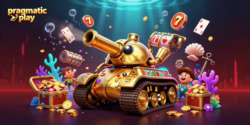 Engage with the exciting world of Pragmatic Play in a vibrant casino scene featuring animated elements.