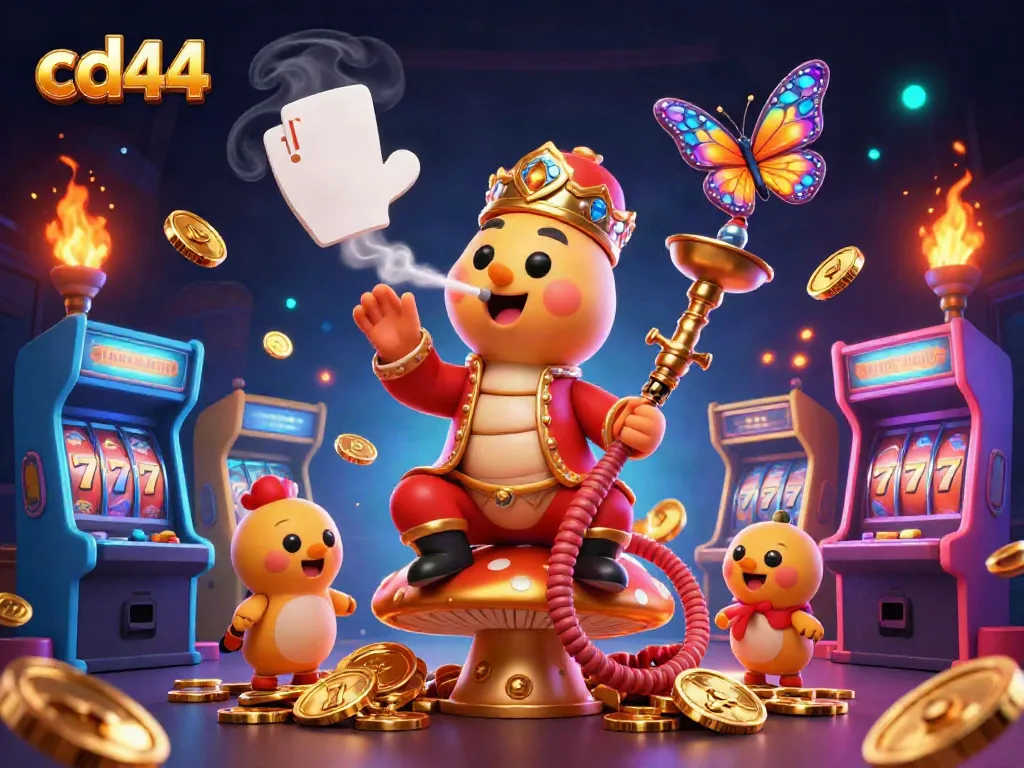 Join the exciting world of cd44 with vibrant casino characters and dynamic game elements.