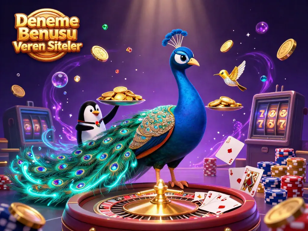 Experience thrilling gameplay with Deneme Bonusu Veren Siteler surrounded by vibrant casino elements
