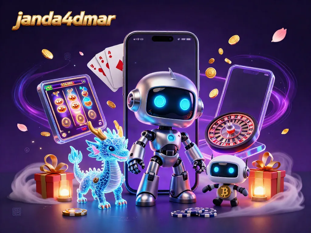 Rasakan pengalaman gaming dengan janda4dmar yang menghadirkan robot cyberpunk dan harta karun kasino.