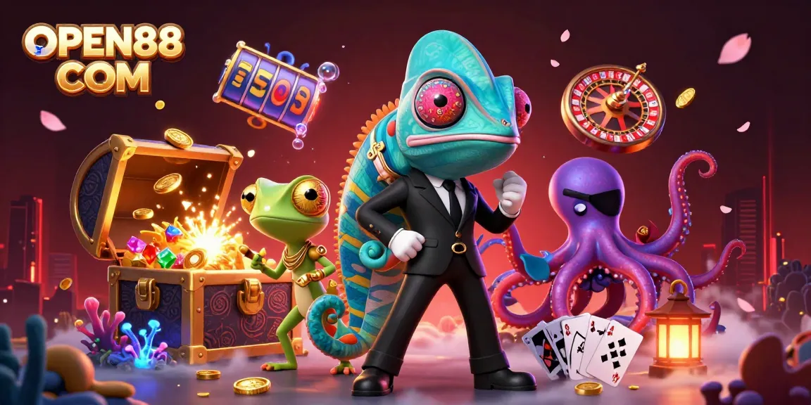 Engage with OPEN88 COM for thrilling casino experiences featuring dynamic characters and slot games.