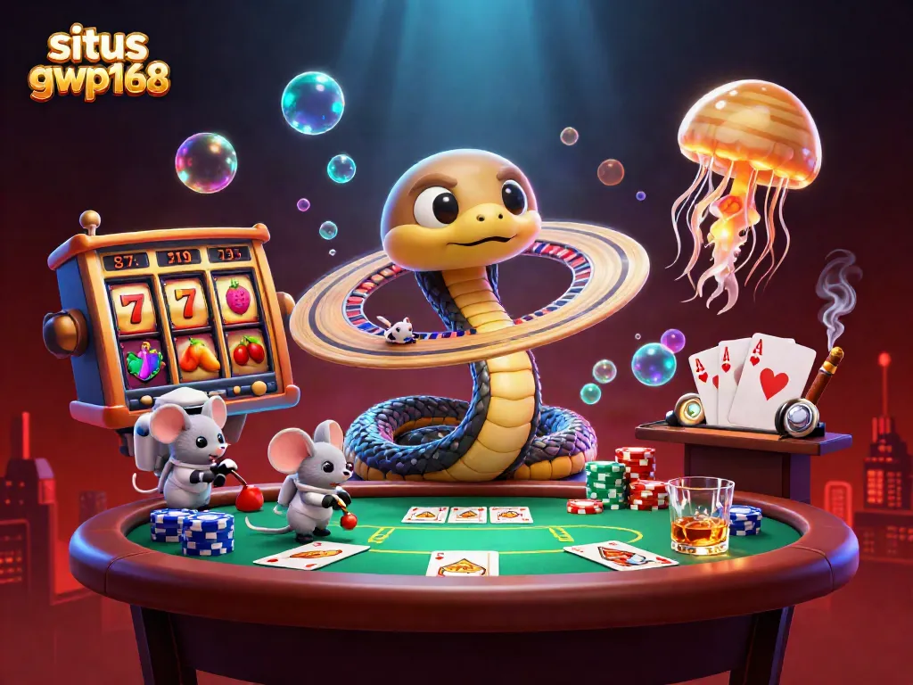 Mencoba keberuntungan di situs gwp168 dengan ilustrasi kasino luar angkasa yang menakjubkan.