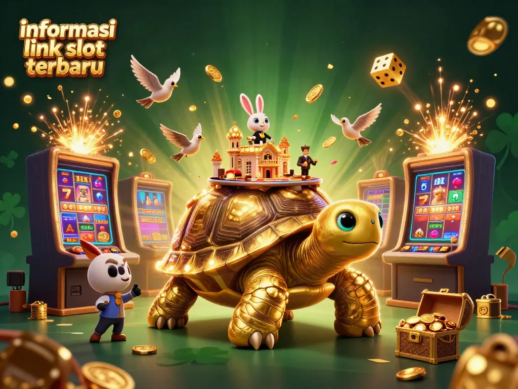 Menggali informasi link slot terbaru sambil mengawasi dealer kelinci di Atas kura-kura kasino bercahaya