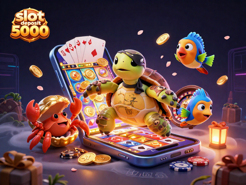 Penuhi peluang menang besar dengan slot deposit 5000 dan karakter menarik di dunia slot.