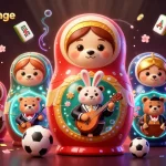 Experience thrill and excitement with playexchange, showcasing dynamic casino-themed digital art.