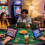 Experience the excitement of migliori casino non AAMS with friends in a cozy gaming setting.