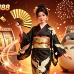 Rasakan kemenangan besar dengan RTPLIVE188: Ilustrasi kasino 3D yang cerah menampilkan slot dan jackpot yang mengasyikkan.