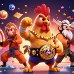 Engage in 789wincom's immersive gaming experience with vibrant lottery elements and energetic characters.