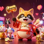 Experience thrilling gameplay at Us Casino Malaysia with a vibrant 3D casino illustration showcasing exciting game elements.