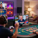 Players enjoying the Best Gaming Platform experience with live casino games and vibrant graphics.