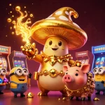 Experience thrilling jackpots and casino excitement with bl555's immersive slots illustration featuring a magical theme.