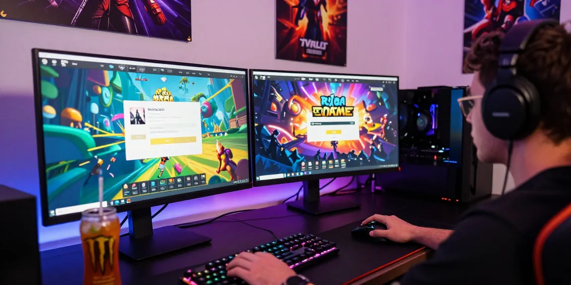 Raja Game login display on a vibrant gaming setup with colorful interfaces and an exciting atmosphere.