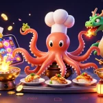 สัมผัสเกมสล็อตที่น่าตื่นเต้นด้วย wallet auto ภายใต้การปรุงอาหารของเชฟซูชิในฉากต่างๆ