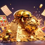 Menangkan slot jackpot dengan gambar animasi karakter perjudian di kasino yang menarik.