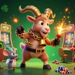 Pemain mengunduh slot88 dalam ilustrasi penuh aksi di kasino slot online yang memikat.